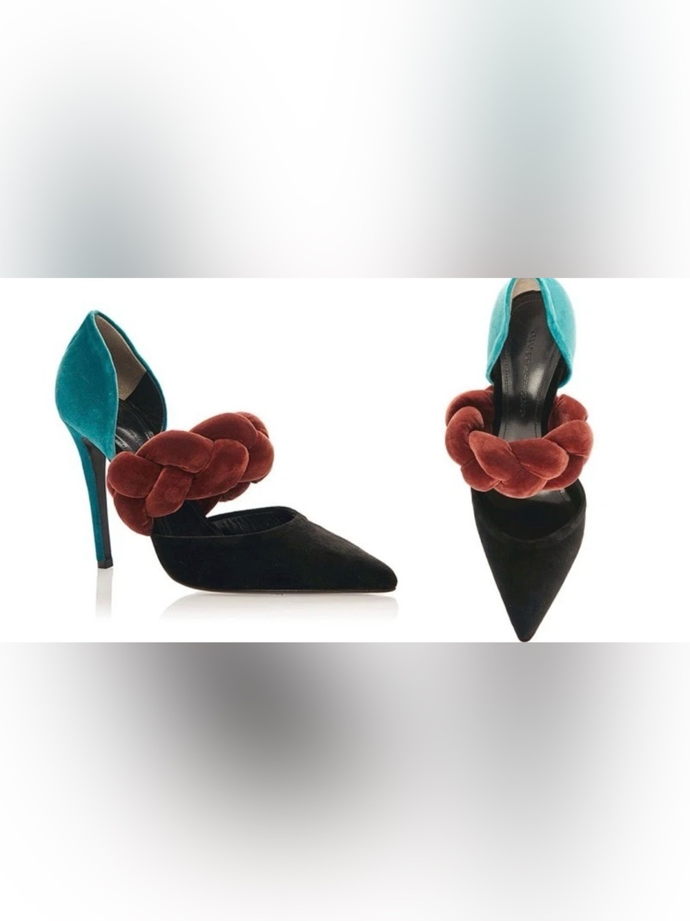 𝓟𝓸𝓲𝓷𝓽𝓮𝓭 𝓣𝓸𝓮 𝓦𝓸𝓶𝓮𝓷’𝓼 𝓗𝓮𝓮𝓵𝓼 👠👠𝔀𝓲𝓽𝓱 𝓑𝓻𝓪𝓲𝓭𝓮𝓭 𝓢𝓽𝓻𝓪𝓹 𝓐𝓬𝓬𝓮𝓷𝓽 - Picture 2 of 10